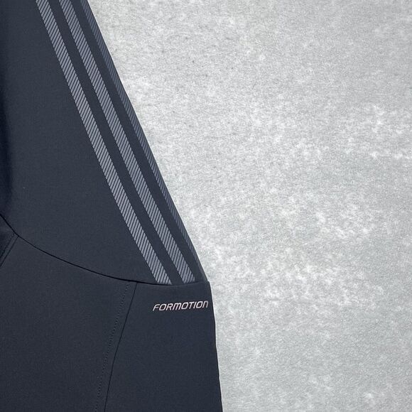 Adidas Track Jacket Mens Size XL Black Soft shell Formotion Nano-Tex Technology - Picture 4 of 16